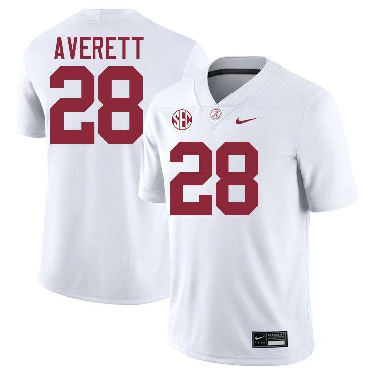 Anthony Averett Alabama Jersey,University Of Alabama Crimson Tide Football Jersey,Uniforms-White